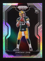 Jordan Love 2020 Panini Prizm Black Silver #4 RC at PristineAuction.com