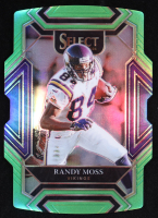Randy Moss 2021 Select Prizm Neon Green Die Cut #237 #008/349 at PristineAuction.com