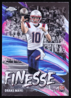 Drake Maye 2024 Topps Chrome Finesse #F2 RC at PristineAuction.com