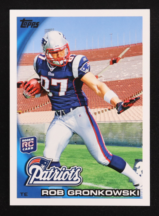 Rob Gronkowski 2010 Topps #148A RC at PristineAuction.com Rob Gronkowski 2010 Topps #148A RC at PristineAuction.com