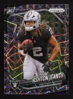 Ashton Jeanty 2025 Panini Prizm Prizms Lazer #315 RC at PristineAuction.com