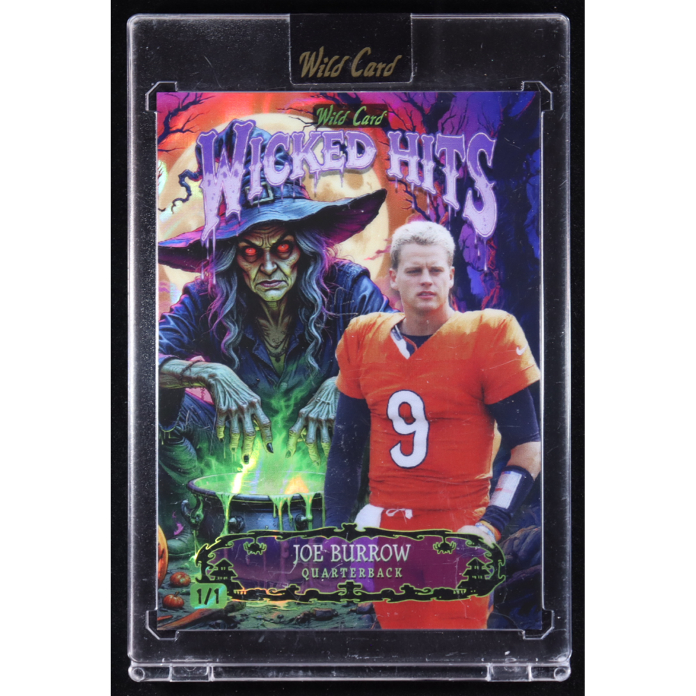 Joe Burrow 2025 Wild Card Wicked Hits #JB #1/1 at PristineAuction.com