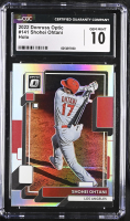 Shohei Ohtani 2022 Donruss Optic Holo #141 (CGC 10) at PristineAuction.com