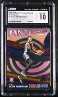 Victor Wembanyama 2023-24 Panini Premium Stock Anti Gravity #5 RC (CGC 10) at PristineAuction.com