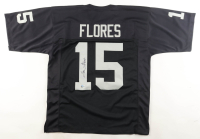 Tom Flores Signed Jersey (Beckett) at PristineAuction.com