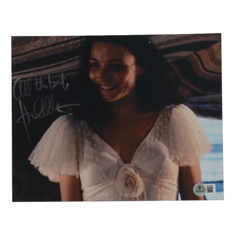 Karen Allen Signed "Raiders of the Lost Ark" 8x10 Photo Inscribed "All The Best" (Beckett) at PristineAuction.com Karen Allen Signed "Raiders of the Lost Ark" 8x10 Photo Inscribed "All The Best" (Beckett) at PristineAuction.com
