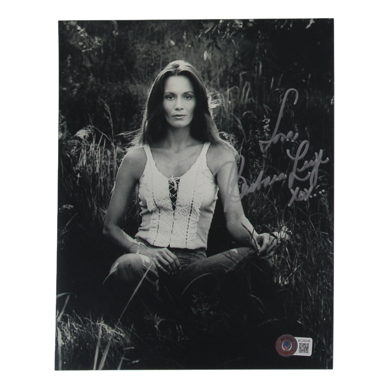 Barbara Leigh Signed 8x10 Photo Inscribed "Love" & "XOX" (Beckett) at PristineAuction.com Barbara Leigh Signed 8x10 Photo Inscribed "Love" & "XOX" (Beckett) at PristineAuction.com