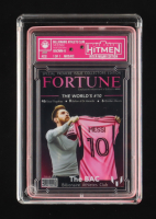 Lionel Messi 2024 The Case Hitmen Inter Miami Edition 1/1 Custom Art Card at PristineAuction.com