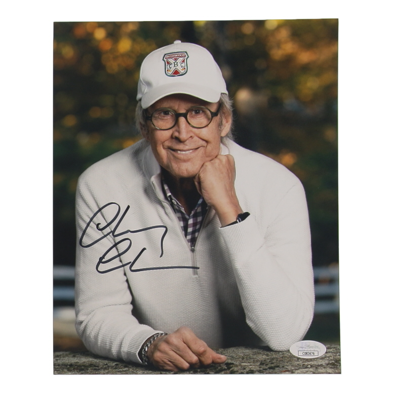 Chevy Chase Signed 8x10 Photo (JSA) at PristineAuction.com Chevy Chase Signed 8x10 Photo (JSA) at PristineAuction.com