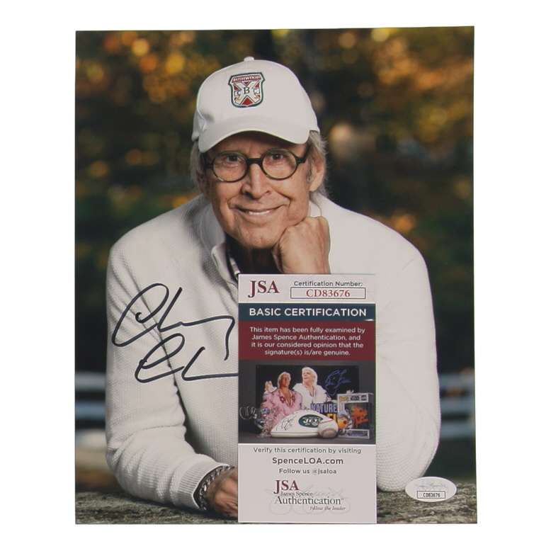 Chevy Chase Signed 8x10 Photo (JSA) at PristineAuction.com Chevy Chase Signed 8x10 Photo (JSA) at PristineAuction.com