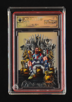 Lionel Messi 2025 The Case Hitmen King Leo 1/1 Custom Art Card at PristineAuction.com
