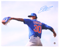 Edward Cabrera Signed Cubs 11x14 Photo (Wilder) at PristineAuction.com