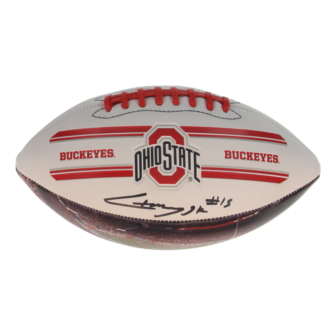 Chris Henry Jr. Signed Ohio State Buckeyes Logo Football (Wilder) at PristineAuction.com Chris Henry Jr. Signed Ohio State Buckeyes Logo Football (Wilder) at PristineAuction.com
