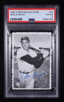 Willie Mays 1969 Topps Deckle Edge #33 (PSA 4) at PristineAuction.com
