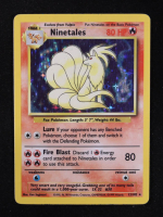 Ninetales 1999 Pokemon Base Unlimited #12 HOLO at PristineAuction.com