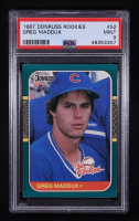 Greg Maddux 1987 Donruss Rookies #52 RC (PSA 9) at PristineAuction.com