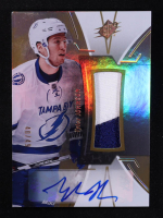 Tyler Johnson 2016-17 SPx Gold #41 Patch Autograph #40/49 at PristineAuction.com