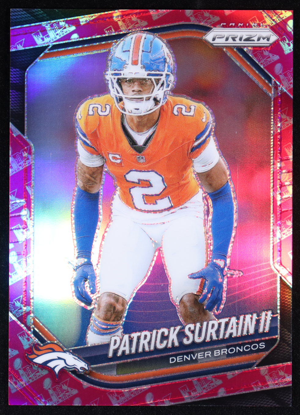 Patrick Surtain II 2025 Panini Prizm LX #97 #54/60 at PristineAuction.com Patrick Surtain II 2025 Panini Prizm LX #97 #54/60 at PristineAuction.com