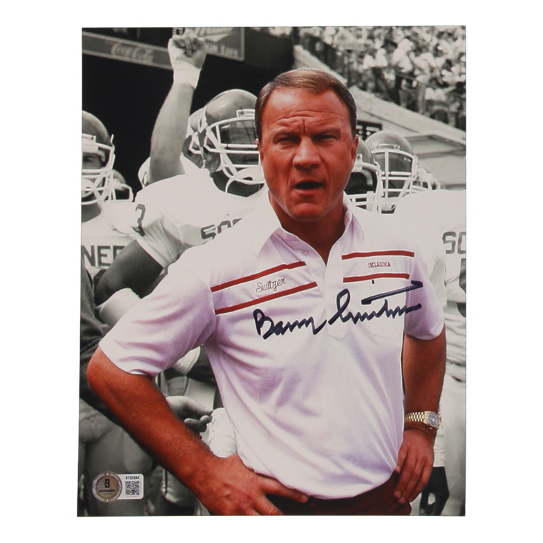 Barry Switzer Signed Oklahoma Sooners 8x10 Photo (Beckett) at PristineAuction.com Barry Switzer Signed Oklahoma Sooners 8x10 Photo (Beckett) at PristineAuction.com