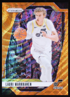 Lauri Markkanen 2024-25 Panini Prizm Orange Wave #186 #35/60 at PristineAuction.com