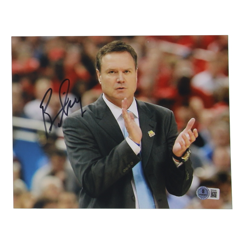 Bill Self Signed Kansas Jayhawks 8x10 Photo (Beckett) at PristineAuction.com Bill Self Signed Kansas Jayhawks 8x10 Photo (Beckett) at PristineAuction.com