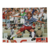 Alexi Lalas Signed Team USA 8x10 Photo Inscribed "USA" (Beckett) at PristineAuction.com