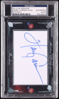 Harry Carson Signed 2012 Historic Autographs Peerless Edition Cut #22/25 (PSA) at PristineAuction.com