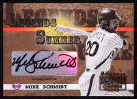 Mike Schmidt 2003 Donruss Signature Series Legends of Summer Autographs SP #30 at PristineAuction.com