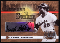 Frank Robinson 2003 Donruss Signature Series Legends of Summer Autographs #15 at PristineAuction.com