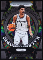 Victor Wembanyama 2024-25 Panini Prizm Black Kaleidoscopic #3 at PristineAuction.com