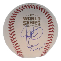 Jed Hoyer Signed Official 2016 World Series Baseball Inscribed "2016 WS Champs" (JSA) at PristineAuction.com