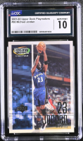 Michael Jordan 2001-02 Upper Deck Playmaker #98 (CGC 10) at PristineAuction.com
