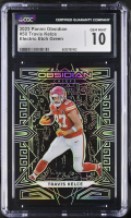 Travis Kelce 2023 Panini Obsidian Electric Etch Green #50 #11/25 (CGC 10) at PristineAuction.com