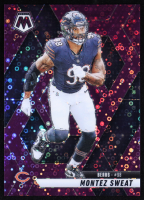 Montez Sweat 2025 Panini Mosaic No Huddle Prizm #75 #21/50 at PristineAuction.com