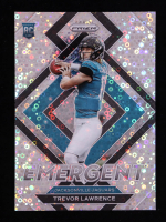Trevor Lawrence 2021 Panini Prizm Emergent Prizms No Huddle #1 RC at PristineAuction.com