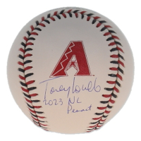 Torey Lovullo Signed OML Diamondbacks Logo Baseball Inscribed "2023 NL Pennant" (JSA) at PristineAuction.com