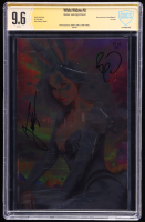 Benny R. Powell & Jamie Tyndall Signed 2025 "White Widow" #8 Absolute Comic Book #49/50 (CBCS 9.6) at PristineAuction.com