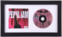Mike McCready Signed "Ten" Custom Framed CD Album Insert Display (JSA) at PristineAuction.com