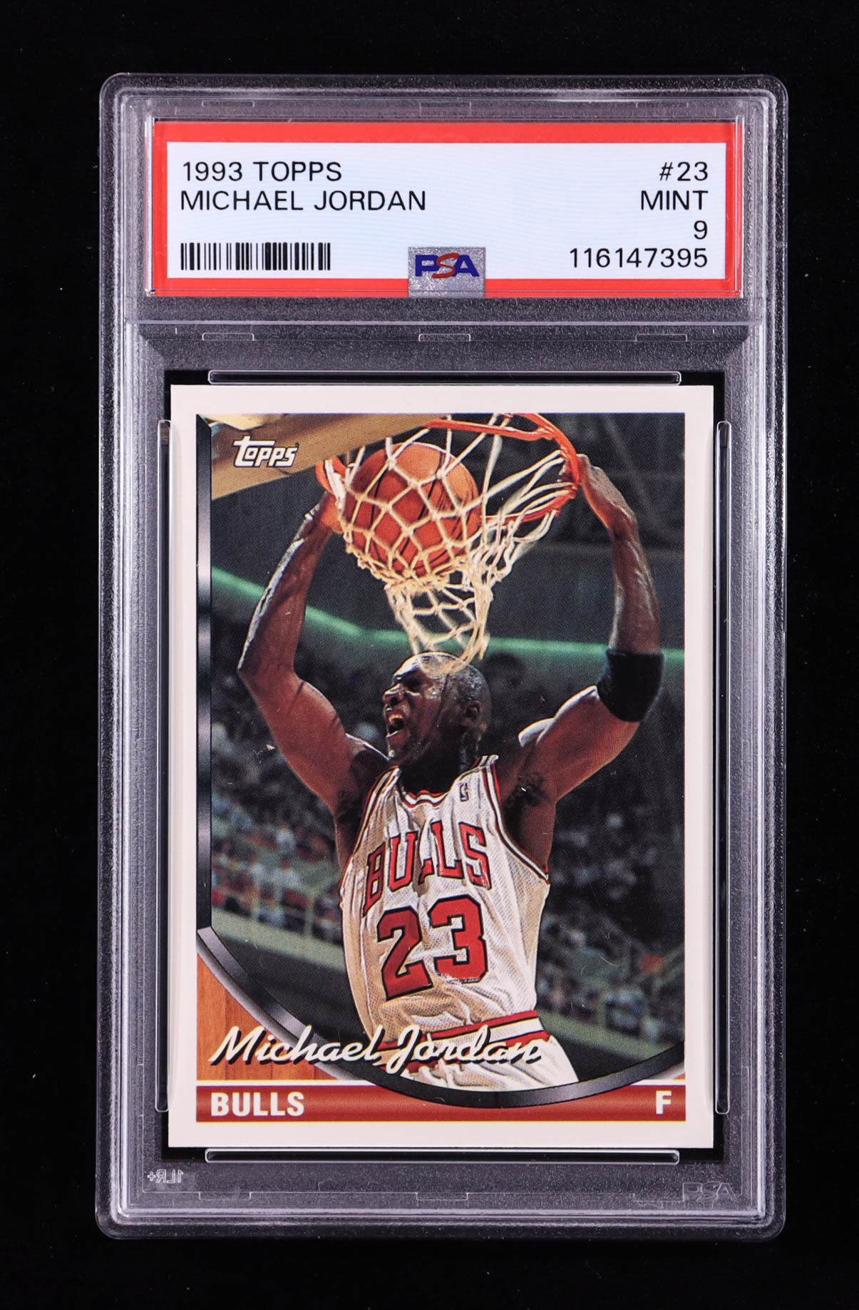 Michael Jordan 1993-94 Topps #23 (PSA 9) at PristineAuction.com Michael Jordan 1993-94 Topps #23 (PSA 9) at PristineAuction.com