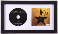 Lin-Manuel Miranda Signed "Hamilton Act 1" Custom Framed CD Album Insert Display (JSA) at PristineAuction.com