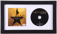 Lin-Manuel Miranda Signed "Hamilton Act 1" Custom Framed CD Album Insert Display (JSA) at PristineAuction.com