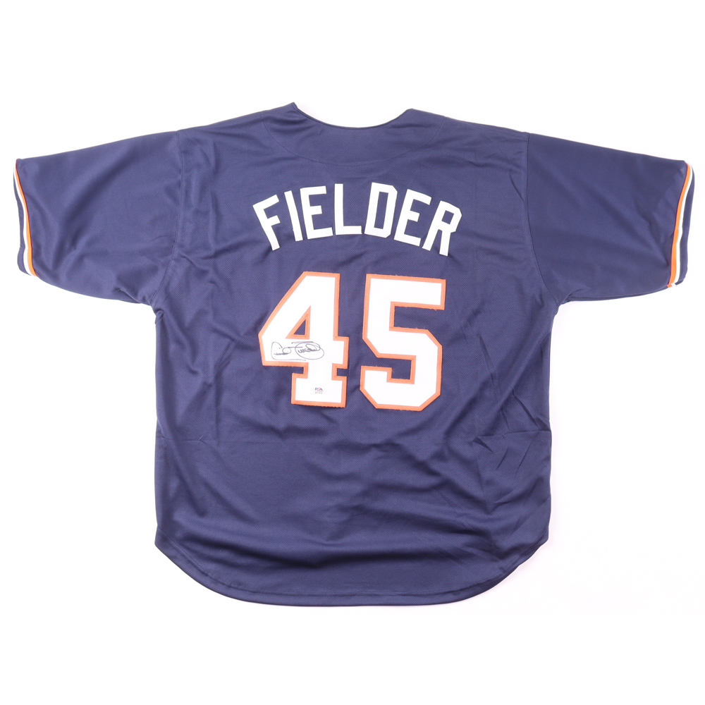 Cecil Fielder Signed Jersey (PSA) at PristineAuction.com