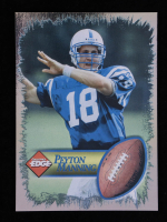 Peyton Manning 1998 Collector's Edge Peyton Manning Promos #NNO FB RC at PristineAuction.com