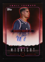 Michael Porter Jr. 2023-24 Topps Midnight Stroke of Midnight Autographs #SMAMP #75/199 at PristineAuction.com
