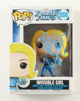 Jessica Alba Signed "Fantastic Four" #558 Invisible Girl Funko Pop! Vinyl Figure (JSA) at PristineAuction.com