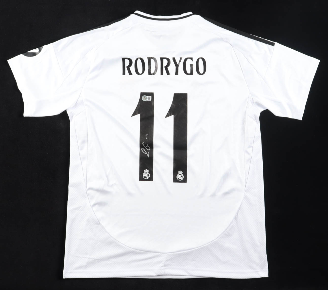 Rodrygo Signed Real Madrid Adidas Authentic Jersey (Beckett) at PristineAuction.com Rodrygo Signed Real Madrid Adidas Authentic Jersey (Beckett) at PristineAuction.com