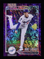 Roki Sasaki 2026 Topps Purple Holo Foil #66 FS #124/250 at PristineAuction.com