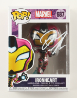 Dominique Thorne Signed "Marvel" #687 Ironheart Funko Pop! Vinyl Figure (JSA) at PristineAuction.com