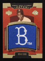Jackie Robinson 2004 Sweet Spot Classic Patch 300 #SSPJR Dodgers #54/300 at PristineAuction.com