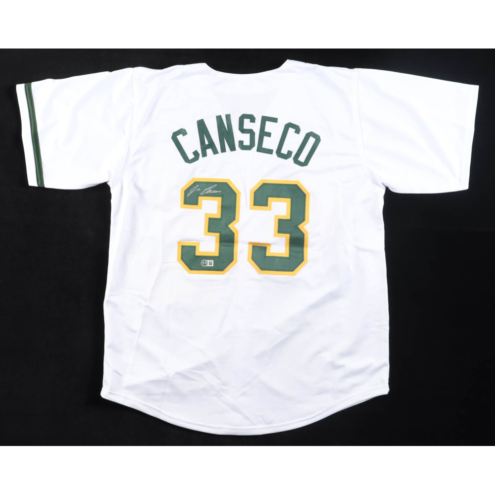 Jose Canseco Signed Jersey (Beckett) at PristineAuction.com
